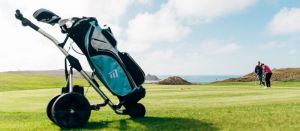 Golf Caddy at Holywell Bay Golf near Newquay