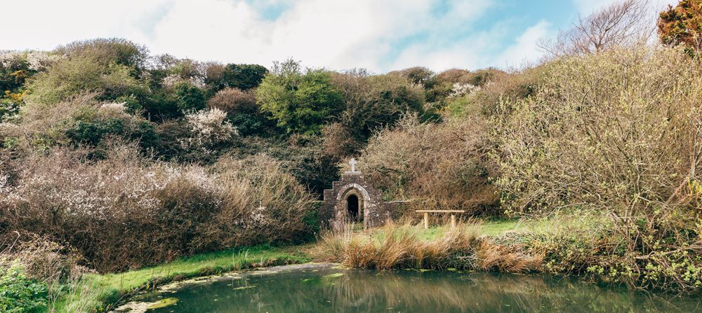 The Holy Well at Trevornick near Newquay