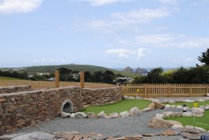 Mini Golf Course at Holywell Bay