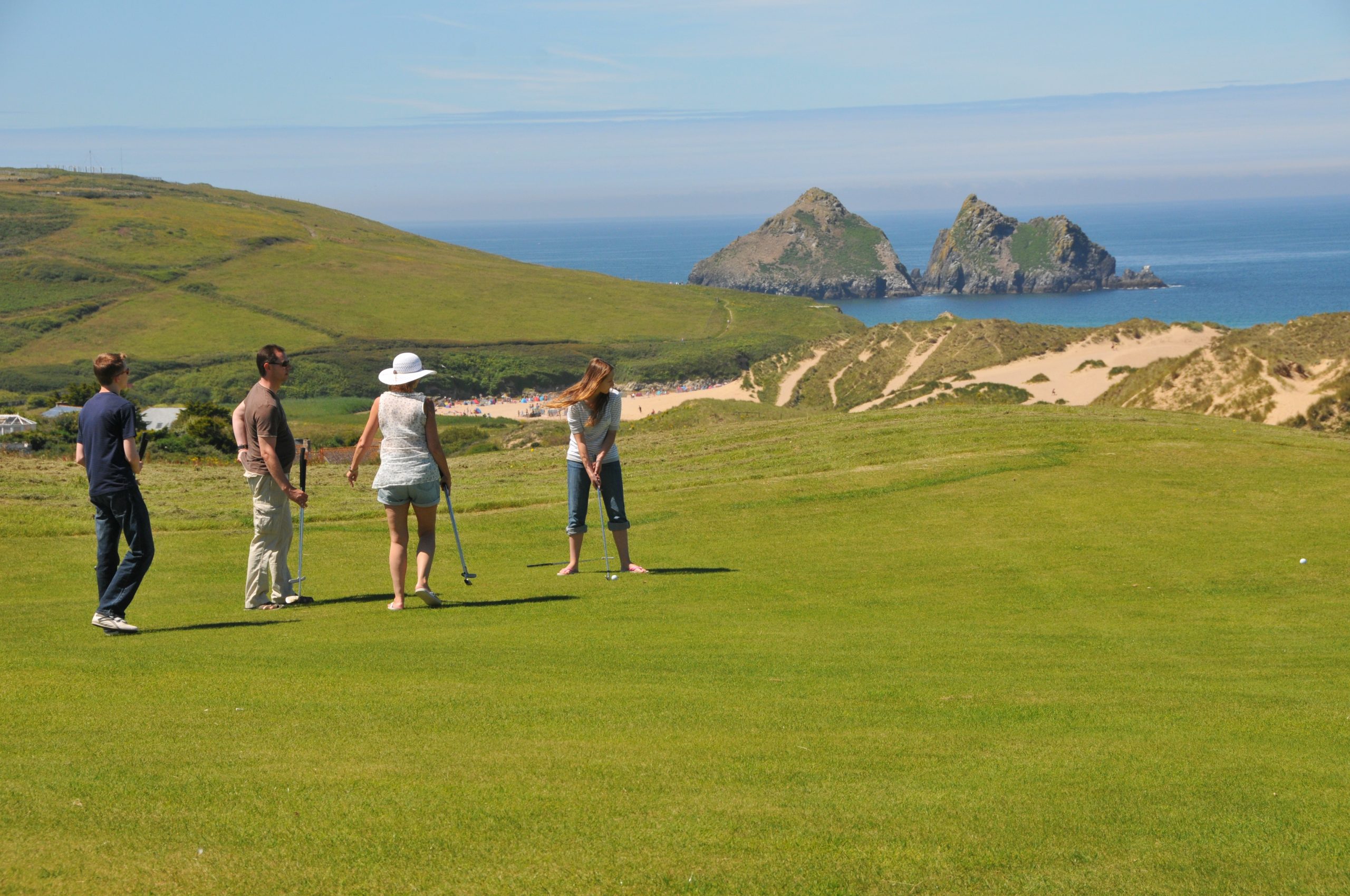 Golf tips for beginners at Holywell Bay Golf Course